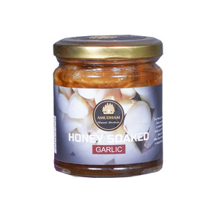 Honey Soaked Garlic